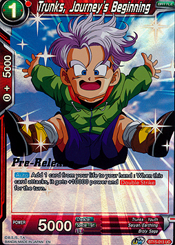 Trunks, Journey