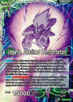 Vegeta // Vegeta, Destined Confrontation