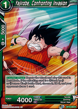 Yajirobe, Confronting Invasion