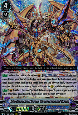 Interdimensional Dragon, Chronoscommand Dragon