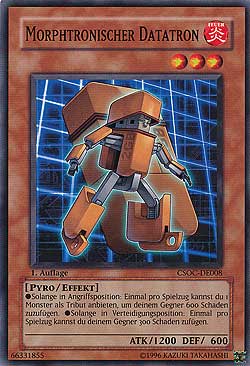 Morphtronischer Datatron Crossroads of Chaos Boosterserien Einzelkarten