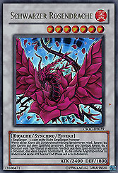 Schwarzer Rosendrache