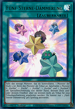 Fünf-Sterne-Dämmerung