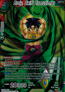 Broly, Swift Executioner