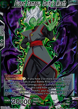 Fused Zamasu, Deity´s Wrath 