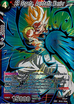 SS Gogeta, Acrobatic Warrior