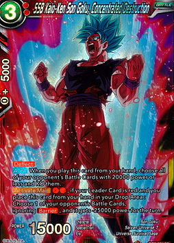 SSB Kaio-Ken Son Goku, Concentrated Destruction