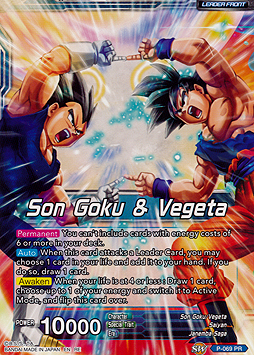 Son Goku & Vegeta // Miracle Strike Gogeta