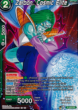 Zarbon, Cosmic Elite