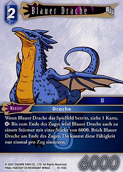 Blauer Drache