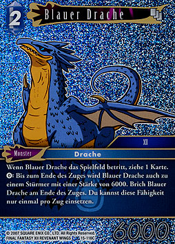 Blauer Drache