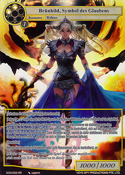 Brünhild, Symbol des Glaubens