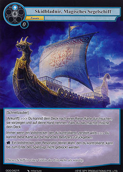 Skidbladnir, Magisches Segelschiff