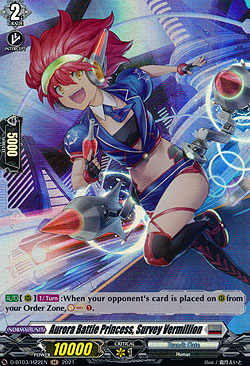 Aurora Battle Princess, Survey Vermillion
