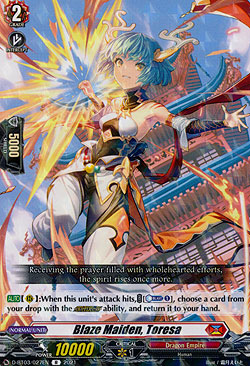 Blaze Maiden, Toresa