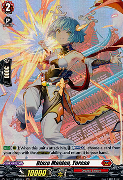 Blaze Maiden, Toresa
