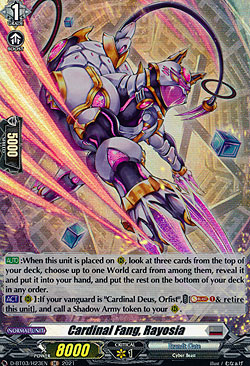 Cardinal Fang, Reyosia