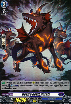 Desire Devil, Acratz