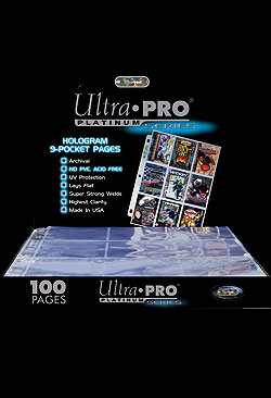 Platinum Series 9 Pocket Pages