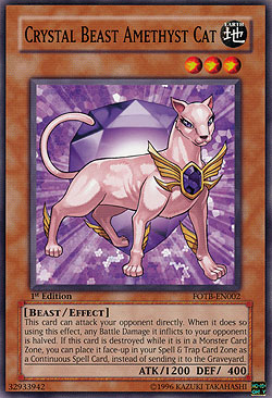 Crystal Beast Amethyst Cat Force Of The Breaker Boosterserien Einzelkarten Yu Gi Oh Mawo Cards Crystal Beast Amethyst Cat Force Of The Breaker Boosterserien Einzelkarten Yu Gi Oh Mawo Cards