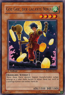 Goe Goe, der galante Ninja