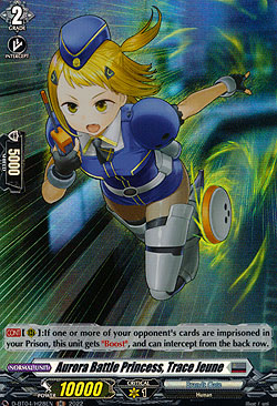 Aurora Battle Princess, Trace Jeune