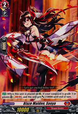 Blaze Maiden, Sonya