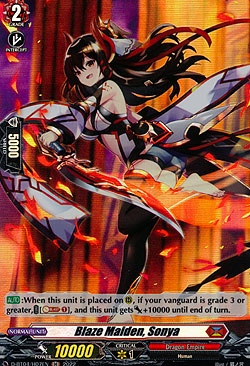 Blaze Maiden, Sonya