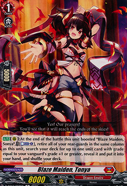 Blaze Maiden, Tonya