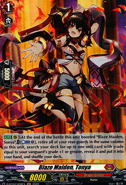 Blaze Maiden, Tonya