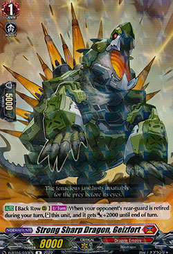 Strong Sharp Dragon, Geizfort