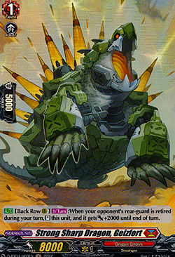 Strong Sharp Dragon, Geizfort