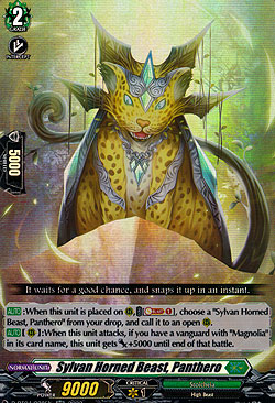 Sylvan Horned Beast, Panthero
