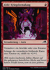 Akki-Kriegsbemalung