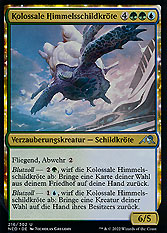 Kolossale Himmelsschildkröte