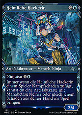 Heimliche Hackerin