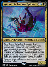 Kotose, die lautlose Spinne