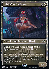 Lebhafter Begleiter