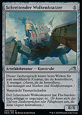 Schreitender Wolkenkratzer