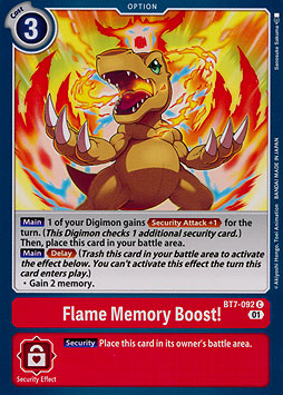 Flame Memory Boost