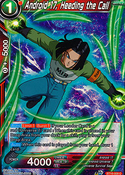 Android 17, Heeding the Call