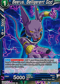 Beerus, Belligerent God