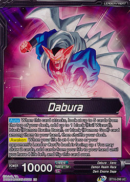 Dabura // Demon God Dabura, Diabolical Awakening