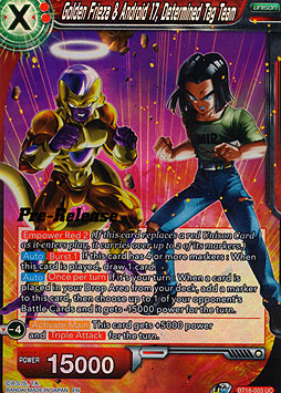 Golden Frieza & Android 17, Determined Tag Team