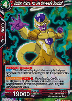 Golden Frieza, for the Universe