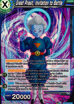 Great Priest, Invitation to Battle