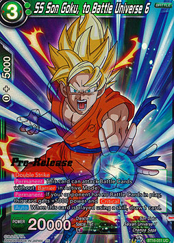 SS Son Goku, to Battle Universe 6