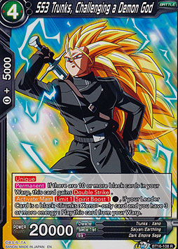 SS3 Trunks, Challenging a Demon God