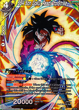 SS4 Son Goku, Ready to Strike