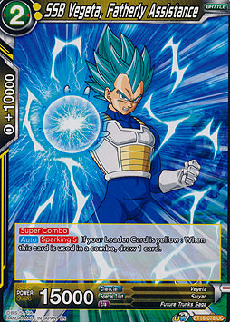 SSB Vegeta, Fatherly Assistance